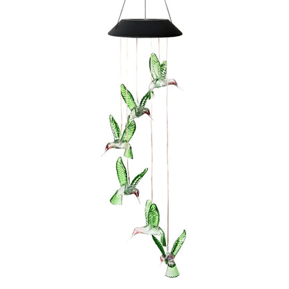 Solar Hummingbird/Butterfly Wind Chimes