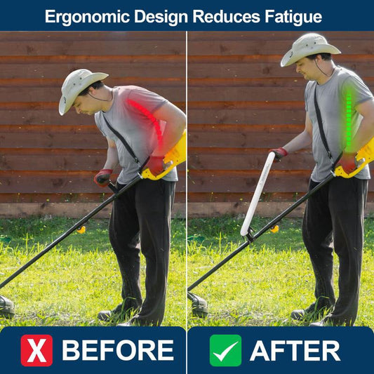 Ergonomic Trimmer Handle 🌿 | Save Your Back, Trim Smarter