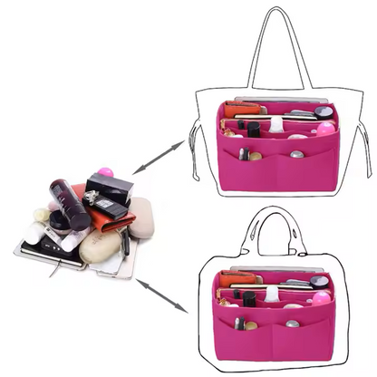 Multi grid felt inner bag