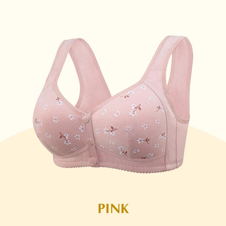 Comfortable & Convenient Front Button Bra