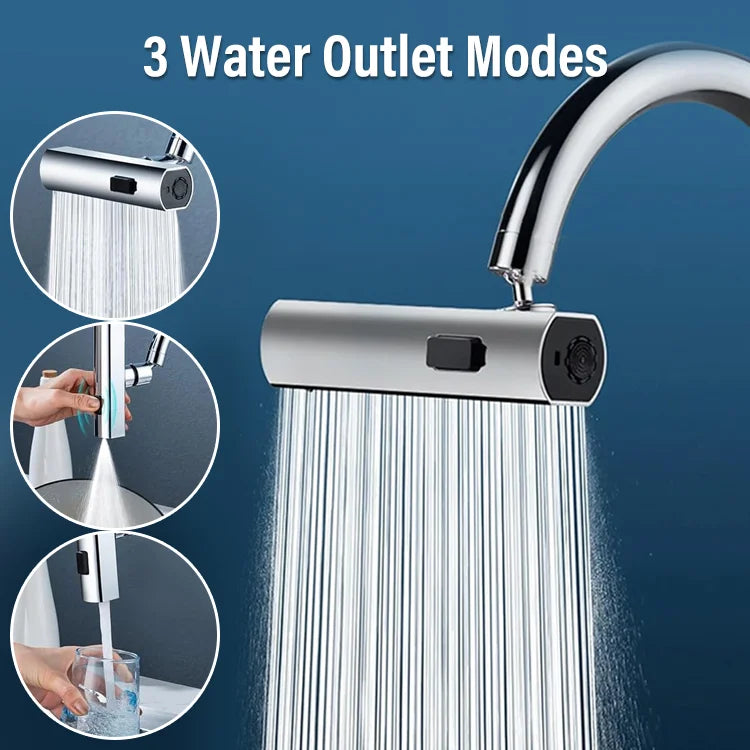 Universal 360° Swivel Faucet Aerator