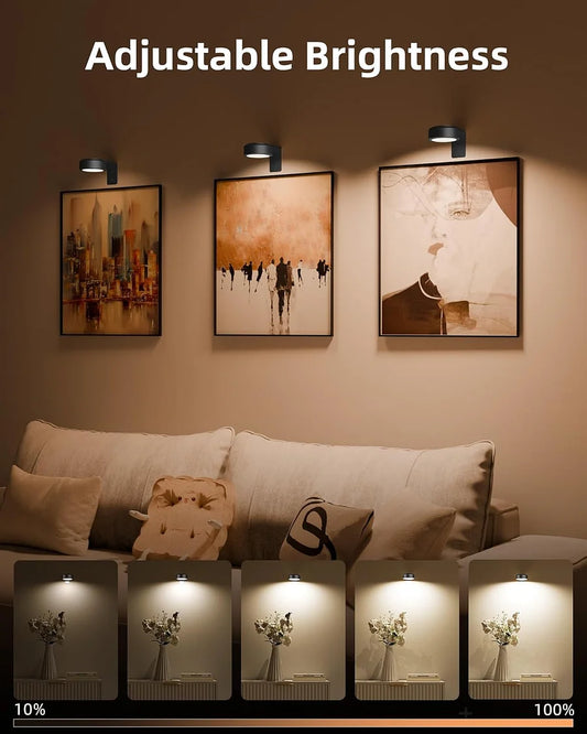 ArtGlow™ Magnetic Rechargeable Art Light — Showcase Your Art Like a Gallery, Anytime, Anywhere 🖼️