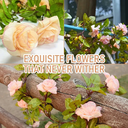 Light Up Love❤️❤️ – Waterproof Solar Rose Vines