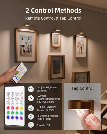 ArtGlow™ Magnetic Rechargeable Art Light — Showcase Your Art Like a Gallery, Anytime, Anywhere 🖼️