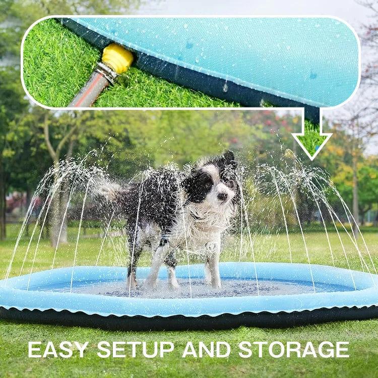 PawfectPal™  - Dog Sprinkler Pool