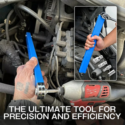 Ratchet extension wrench