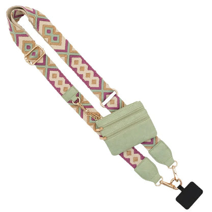 SaveMyGirls™ Clip & Go Phone Wristlet with Matching Strap