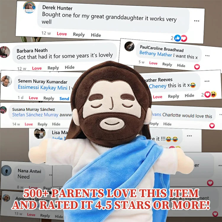 Breathing Jesus Plushie