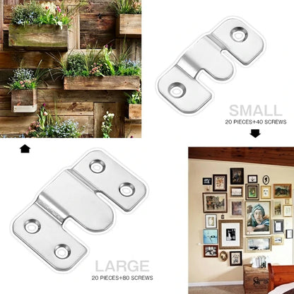 MountMate™ Stainless Steel Flush Mount Z-Clips (2-Pack)