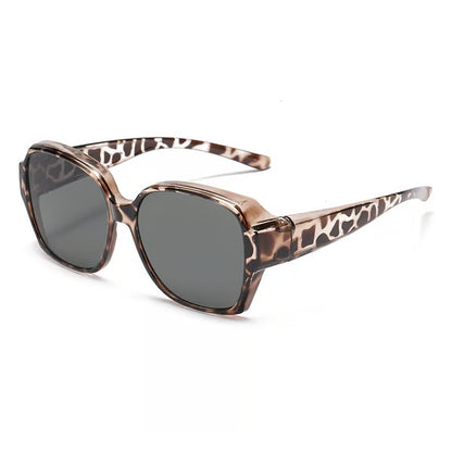 😎 Fit Over Sunglasses with UV400 Polarized Protection