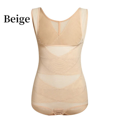 Shapegirl™ Curve Enhancer Mesh Bodysuit with Crotch Closure